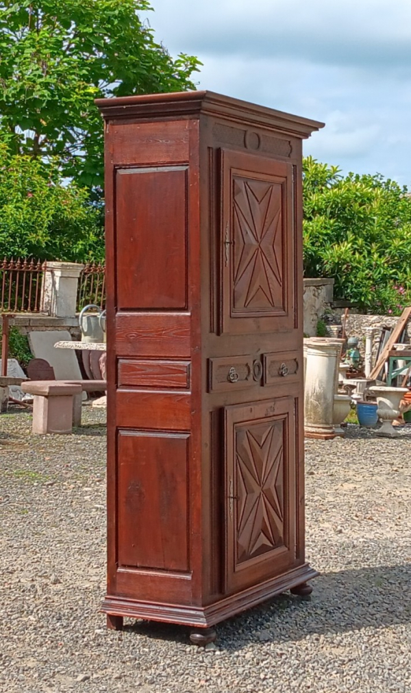 Ancienne bonnetière / Armoire / Buffet en chêne n°1118