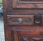 Ancienne bonnetière / Armoire / Buffet en chêne n°1118