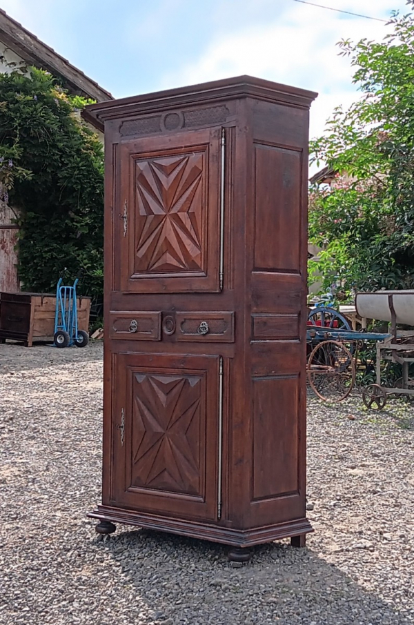 Ancienne bonnetière / Armoire / Buffet en chêne n°1118