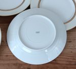 Lot de 8 assiettes a dessert en porcelaine n°1311