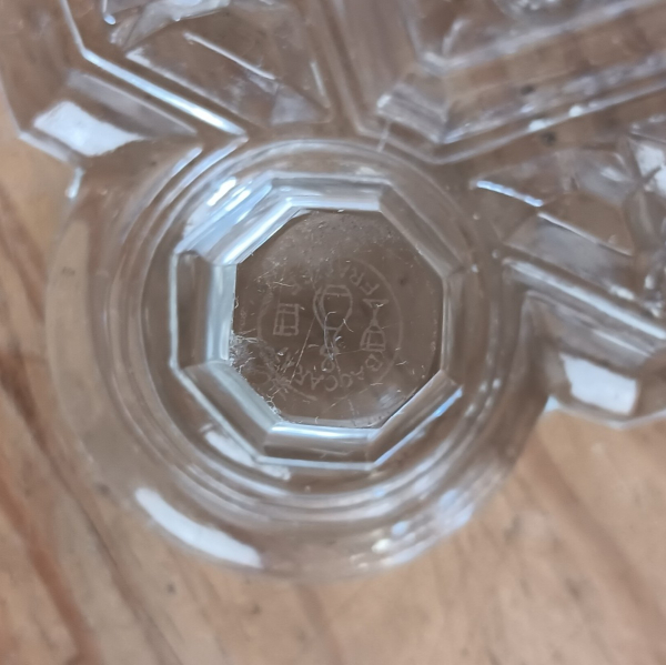 Sous plat en cristal Baccarat n°1140