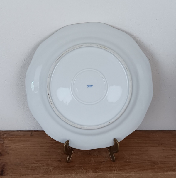 Ancien plat en porcelaine de Limoges n°1434