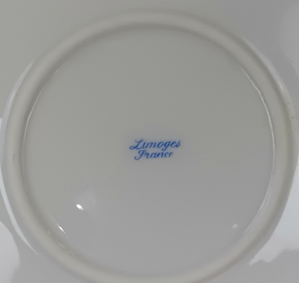 Ancien plat en porcelaine de Limoges n°1434