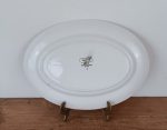 Plat vintage Canne Sarreguemines n°1970