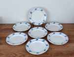 Lot de 7 assiettes a dessert n°1463