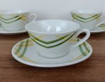 Lot de 3 tasses vintages en faïence n°1981