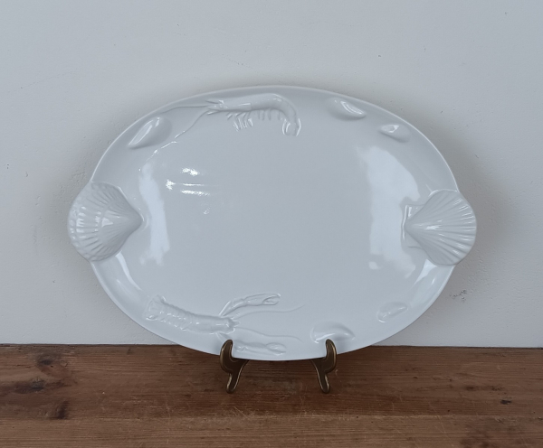 Grand plat vintage Coquillage n°1520