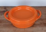 Grande cocotte en fonte vintage n°1585