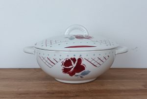 Soupière vintage Reine Lunéville n°1948