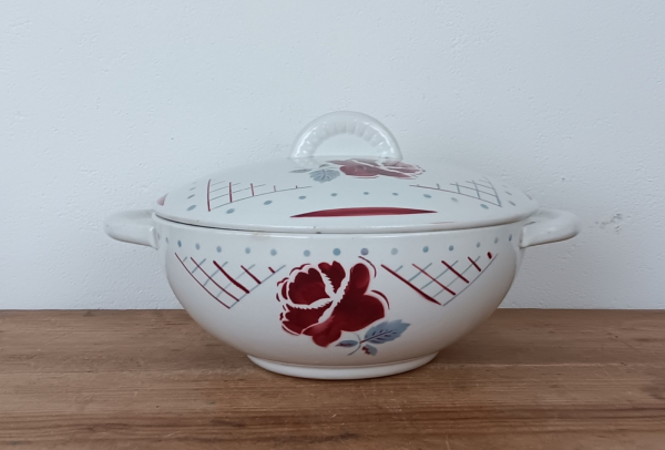 Soupière vintage Reine Lunéville n°1948