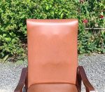 Fauteuil vintage en simili n°1902