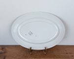 Plat ovale vintage Badonviller Sumatra n°1891