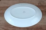 Plat ovale vintage Gien Chenonceaux n°1689