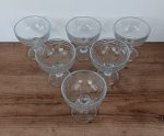 Lot de 6 coupes a glace n°1709