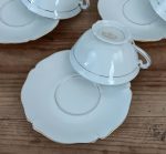 Lot de 6 tasses en porcelaine de Limoges n°1768