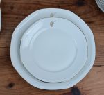 Service de table / Porcelaine / Blanc et or / n°1867