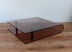 Support / Réhausseur vintage IBM en plexi fumé n°1784