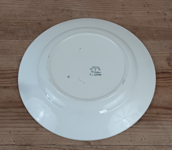 Plat vintage Badonviller Elorn n°1808