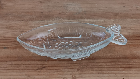 Ravier vintage / Poisson en verre / n°1865