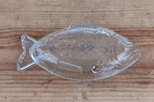 Ravier vintage / Poisson en verre / n°1865