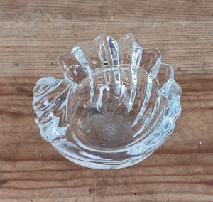 Vide poche ou cendrier coquillage / Cristal de Vannes n°1776