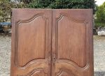 Ancienne paire de portes d'armoire en chêne n°1249