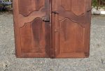 Ancienne paire de portes d'armoire en noyer n°1246