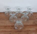 Lot de 6 coupes a glace vintages n°1762