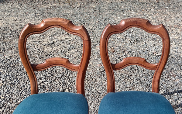 Ancienne paire de chaises n°1364