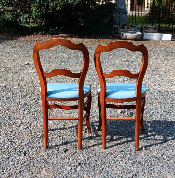 Ancienne paire de chaises n°1364