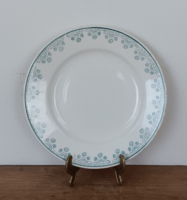 Plat vintage Digoin Sarreguemines n°1447