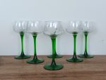 Lot de 6 verres a vin d'Alsace n°1499