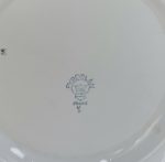 Lot de 6 assiettes plates en faïence n°1576