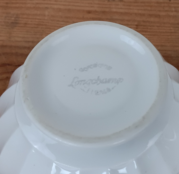 Lot de 2 bols en porcelaine Longchamp n°1602