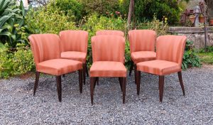 Lot de 6 chaises vintages n°1404