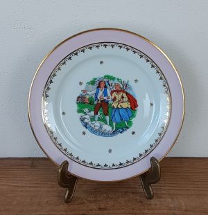 Assiette enfant / Porcelaine de Limoges / n°1900