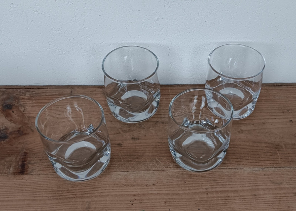 Lot de 4 verres a Whisky n°1896