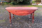 Ancienne table de ferme en pin n°1710