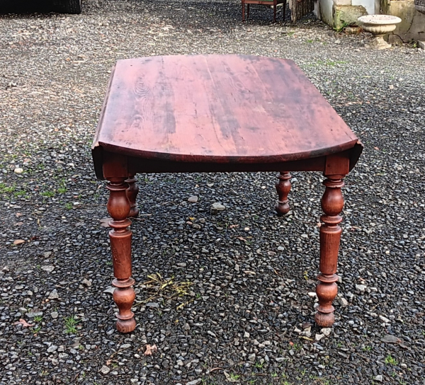 Ancienne table de ferme en pin n°1710