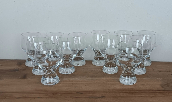 Service de verres vintages n°1666