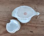 Moutardier vintage en porcelaine / Escargot / n°1621