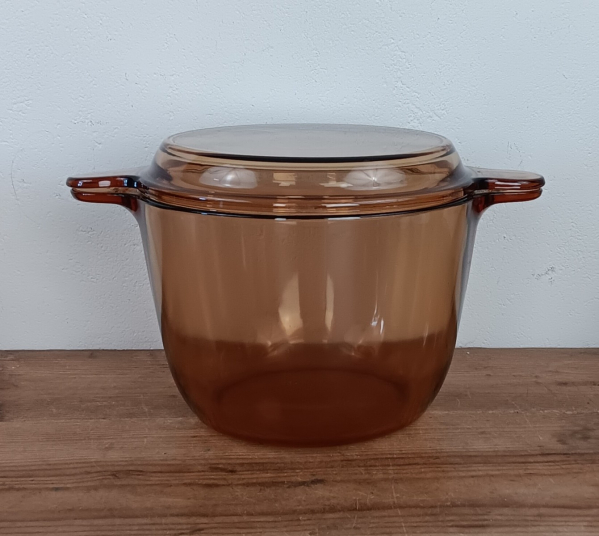 Cocotte Vision / Verre fumé Pyrex n°1551