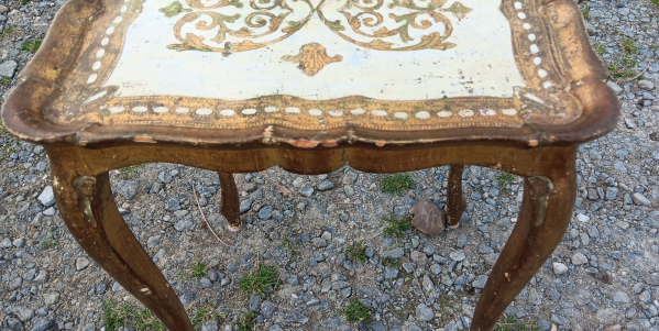 Table d'appoint vintage italienne n°1754