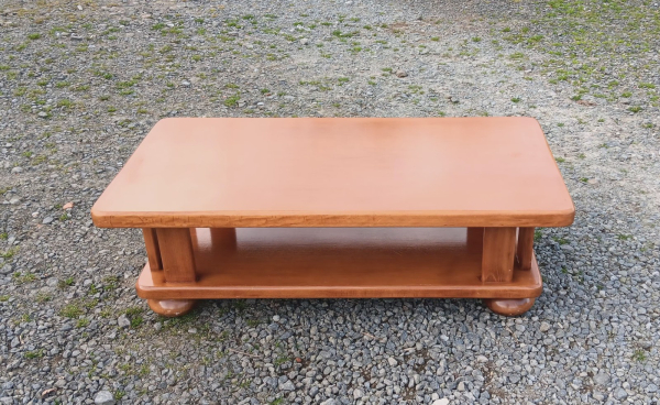 Table basse vintage italienne n°1756