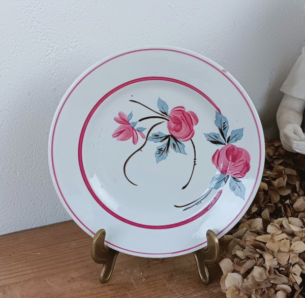 Assiette a dessert vintage n°2068