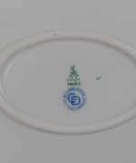 Grand plat ovale en porcelaine n°2114