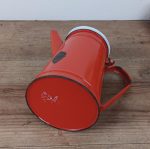 Cafetière vintage en tôle émaillée n°2136