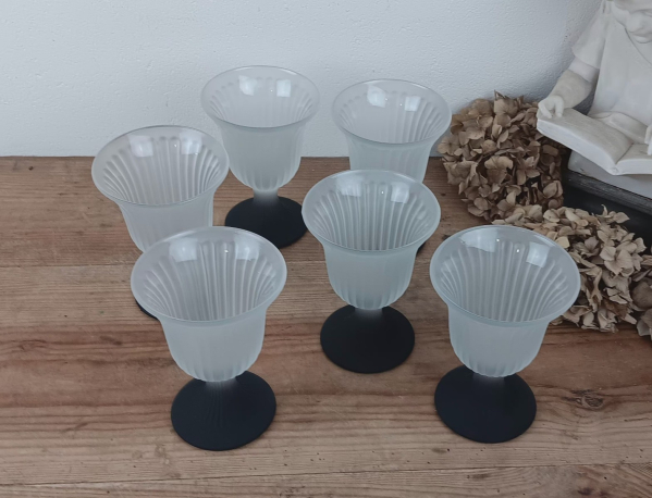 Lot de 6 coupes a glace n°2093