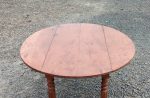 Ancienne table a volets en Orme n°2217