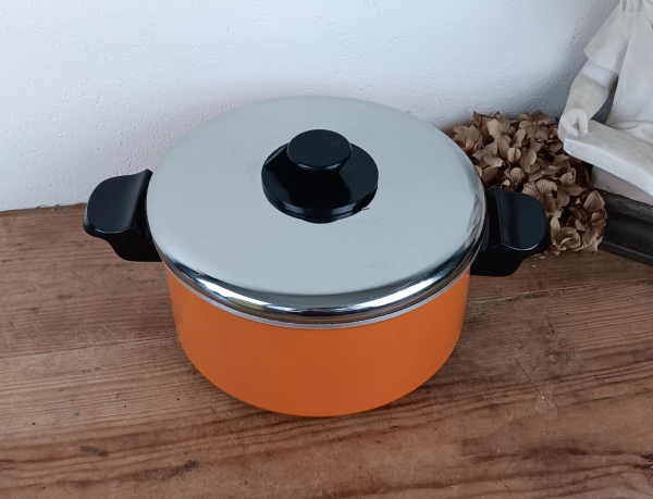 Cocotte vintage orange / Téfal / n°2225